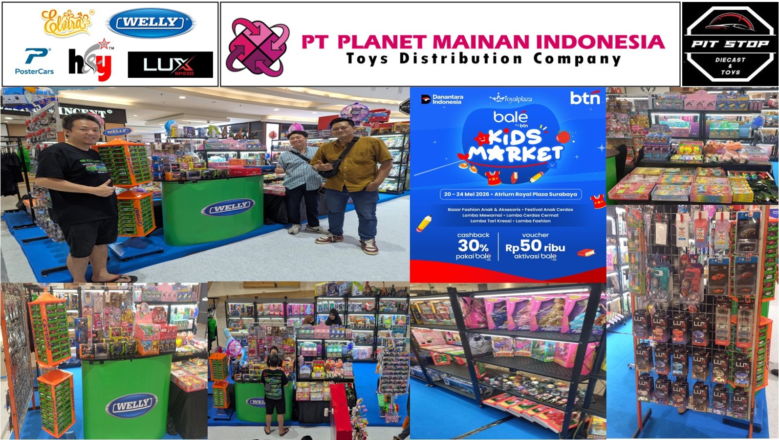 KIDS MARKET 2026 : Planet Mainan Indonesia x Pit Stop - 20-24 Mei 2026